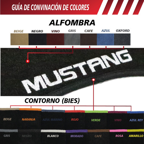 Cubretablero Para Auto Ford Mustang De 1999 Al 2004. Foto 6