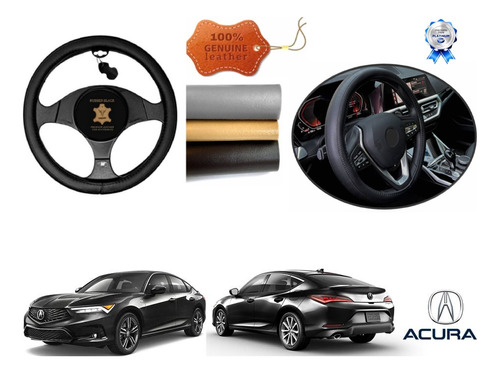 Tapetes 3d Logo Acura + Cubre Volante Integra 2023 2024 2025 Foto 3
