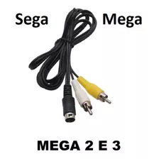 Cabo Av Para Sega Mega Drive 2 E 3 Modelo Menor Sega Genesis