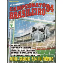 Livro Ilustrado Campeonato Brasileiro 94 Panini Álbum