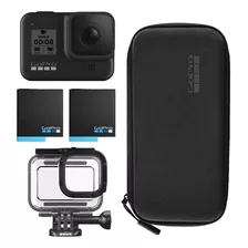 Gopro Hero 8 Summer Bundle Con 2 Baterias Color Negro