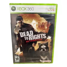 Jogo Xbox 360 - Dead To Rights Retribuiton Mídia Física