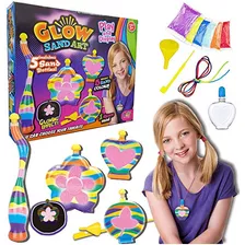 Kit Der Manualidades - Glow In The Dark Sand Kit De Arte Par