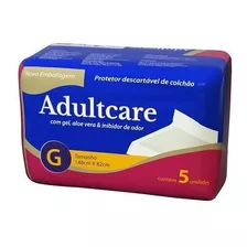 Protetor De Colchão Adultcare G Com 05 Unid