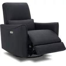 Silla Reclinable Electrico Piel Sint Color Negro Marc Chita 