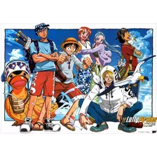 Poster Arte One Piece Hd 30x42cm Anime Para Decorar Quarto