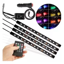 Luces Led Rgb Para Auto Con Control Seisa Mj12 *itech Shop