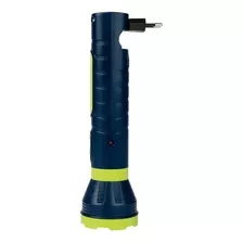 Lanterna Recarregável Power Led 140 Lumens Mor Azul C/verde Cor Da Luz Branco Cor Da Lanterna Azul E Verde