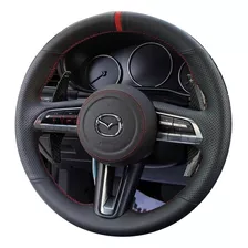 Funda Forro Cubre Volante Mazda 3 Cx30 2019-2024 Piel Cuero