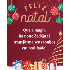 Cartão De Natal Corporativo Cartão Virtual Mensagem Natal