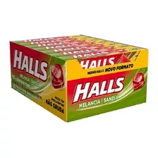 Bala Drops Halls Caixa C/21 Cada - Sabor Melancia