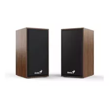 Parlantes Genius Sp-hf180 Madera 6 Wats 3.5 Mm Factura Legal