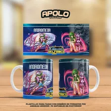 Plantillas Taza Los Caballeros Del Zodiaco - Cod015