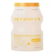 Mascarilla Koreana Real Big Yoghurt One Mango- A'pieu