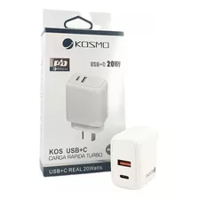 Enchufe Cargador Pared Carga Rapida Usb-c 20w Dual Usb