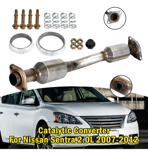 Catalizador Delantero Para Nissan Sentra 2.0l 07-12 Foto 6