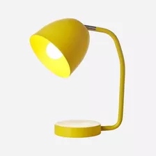 Lampara De Escritorio Teo Amarillo Movil Con Led Incluido