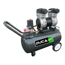 Compresor De Aire Eléctrico Portátil Duca 69370108 50l 2hp 220v 50hz Negro