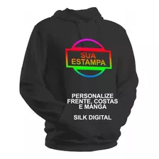 Moletom Infantil Personalizado Blusa De Frio Qualquer Imagem