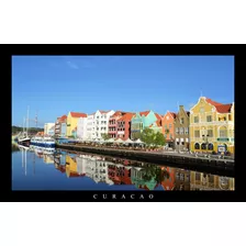 Poster De La Isla De Curacao En El Caribe Holandes