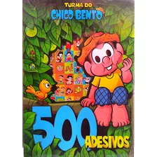 Revista Turma Do Chico 500 Adesivos 