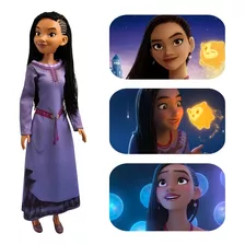  Boneca Princesa Asha Disney Filme Wish Licenciada Original