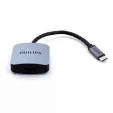 Adaptador Usb-c Para Hdmi Philips Swv6001g 4k