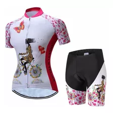 Jersey De Ciclismo Para Mujer Jpojpo, Manga Corta Para Bicic