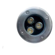 Lampara Empotrado Led Para Piso 3w Luz Blanca