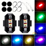 Par Plafon Led Mini Tipo Ojo Luz Gel Fija Colores 12v F1