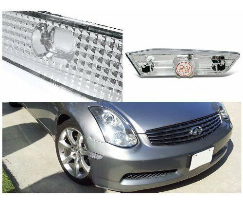 For 2003-2007 Infiniti G35 Couple Clear Lens Bumper Side Rrx Foto 2