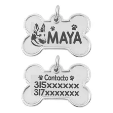 Placa Grabada Para Tus Mascotas Gatos, Perros