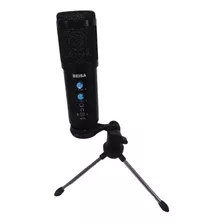 Micrófono Condensador Usb Bm-858bp 4 En 1 Pc Laptop Live