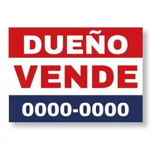 Carteles Inmobiliarios Vende Alquila Plástico 50x70 Rígido