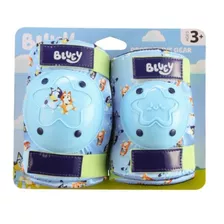 Kit De Proteccion Rodilleras Y Coderas Para Niño Bluey *sk