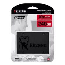 Disco Interno De Estado Sólido Kingston Ssd A400 240gb 2.5 S