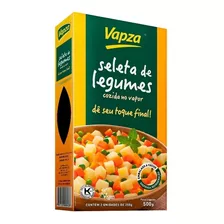 Seleta De Legumes Cozida No Vapor Vapza Caixa 500grs