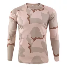 Playera Militar Táctica Para Hombre, Playera De Manga Larga