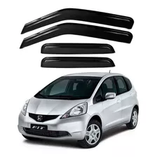 Calha Chuva Honda Fit 2009 2010 2011 2012 2013 2014 Acrílic