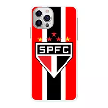 Capinha São Paulo Tricolor Fundo Vermelho Capa