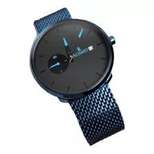 Reloj Para Hombre Marca Kosmo Pulso Maya Sumergible + Envio