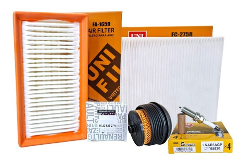 Kit Filtros Renault Duster 1.3t 2022-2023 Aire Buja Ace Cab Foto 2