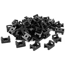 Uxcell Plastic Wire Buddle Cable Tie Mount Saddle 9 Mm