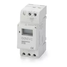 Timer Digital Din Programable 16a 220v Geneve