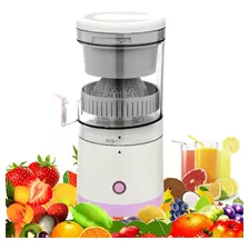 Espremedor Laranja Frutas Suco Mini Automático Elétrico Cor Rosa Voltagem 110v/220v (bivolt