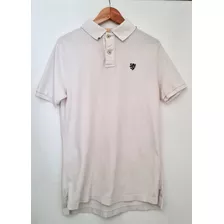 Camisa Polo Gola Retro Simulando Desgaste Importado Tk0v