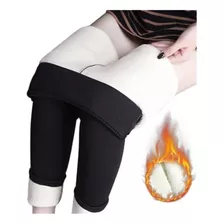 Legging Grossa Forrada Com Pelos Meia Calça Cintura Alta