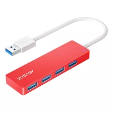 Hub Usb, Byeasy Hub Usb 3.0 De 4 Puertos, Hub De Datos Portá