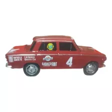 Fiat Auto De Resina 1:43 No Rueda Milouhobbies Ar033