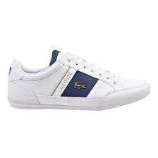 Tenis Lacoste Chaymon 0120 White Para Hombre